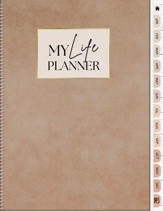 PLR Digital Planner Hyperlinked